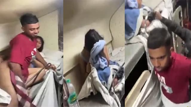 Public Train Couple Sex Video – Caught Sex